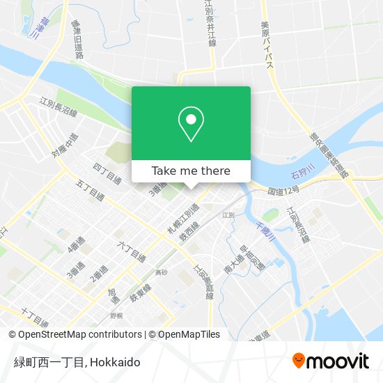 緑町西一丁目 map