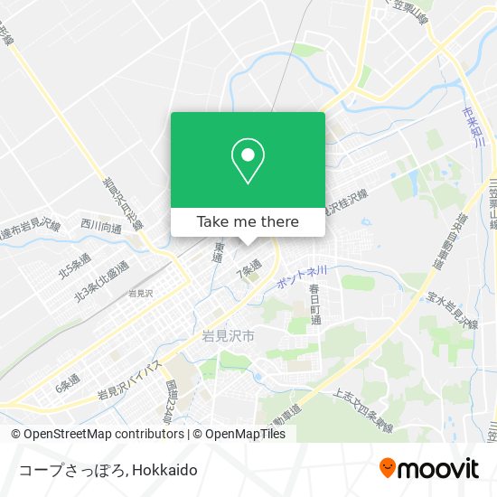 コープさっぽろ map