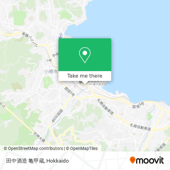 田中酒造 亀甲蔵 map