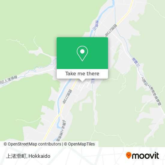 上渚滑町 map