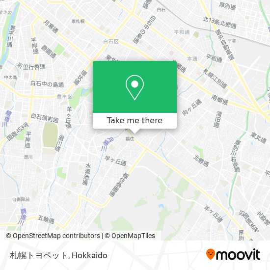 札幌トヨペット map