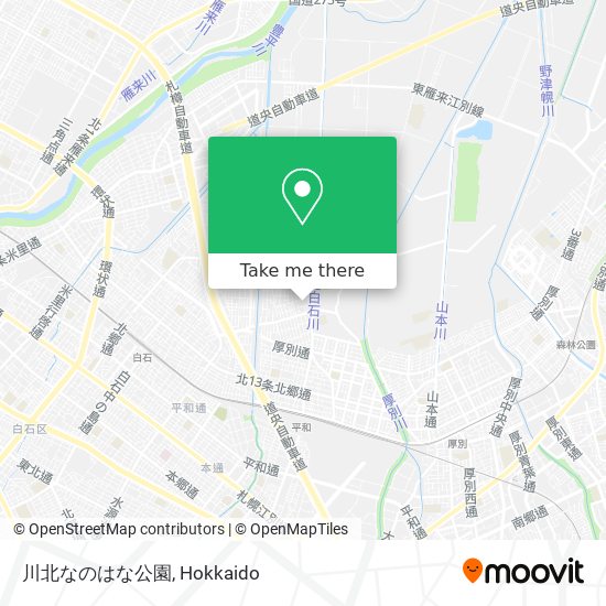 川北なのはな公園 map