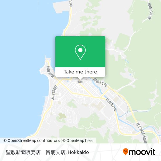 聖教新聞販売店　留萌支店 map
