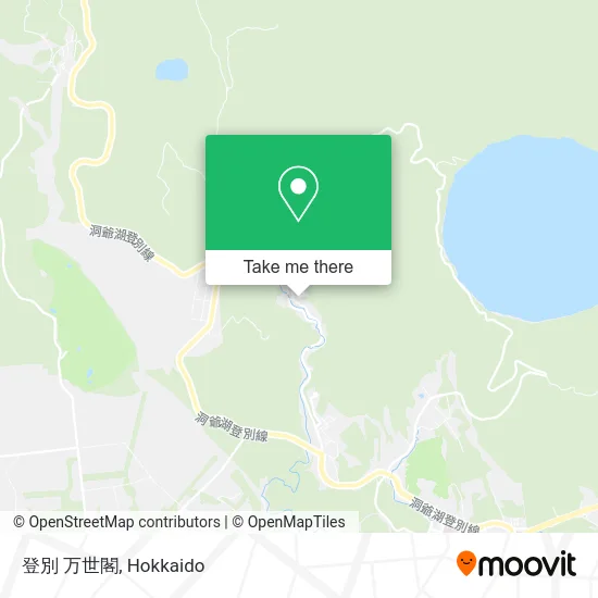 登別 万世閣 map