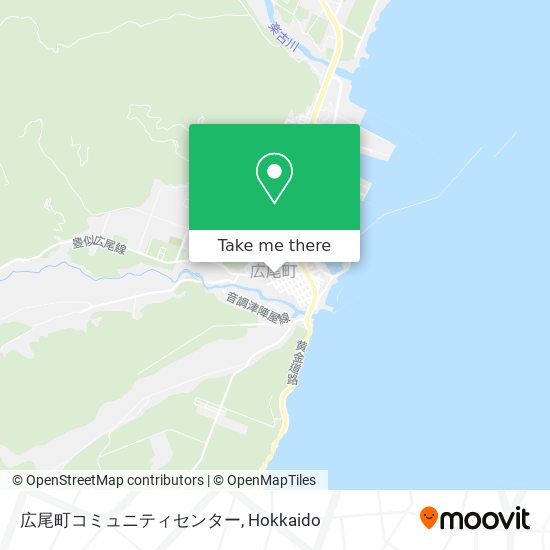 広尾町コミュニティセンター map