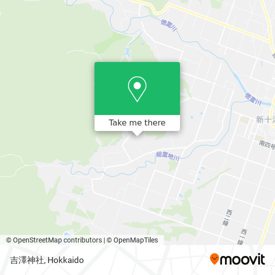 吉澤神社 map