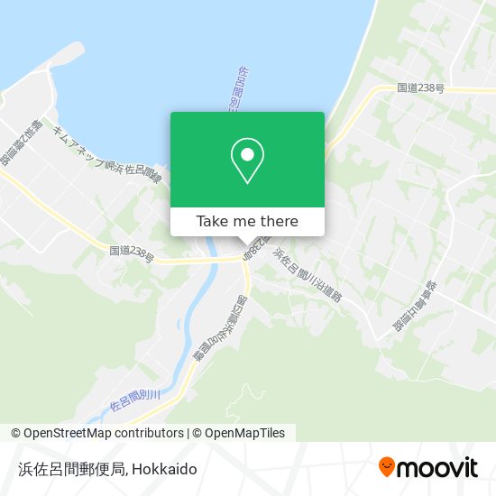 浜佐呂間郵便局 map