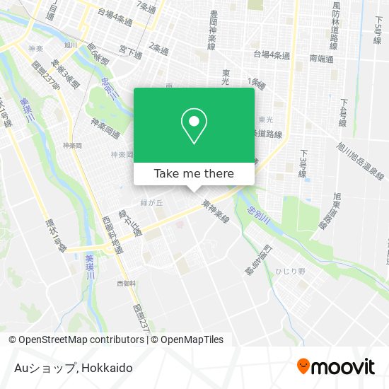 Auショップ map