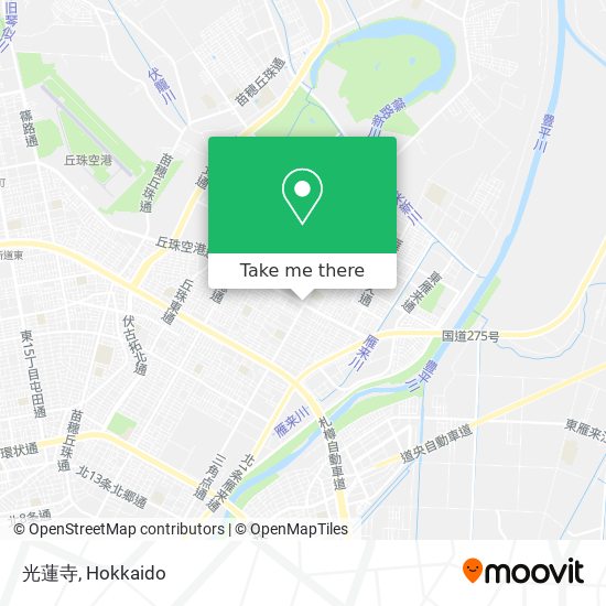 光蓮寺 map