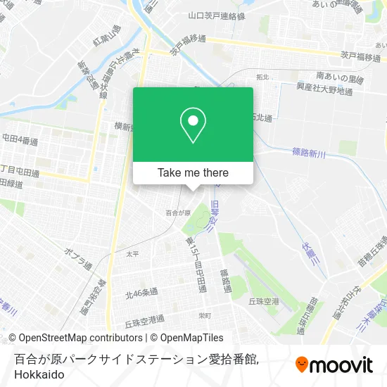 百合が原パークサイドステーション愛拾番館 map