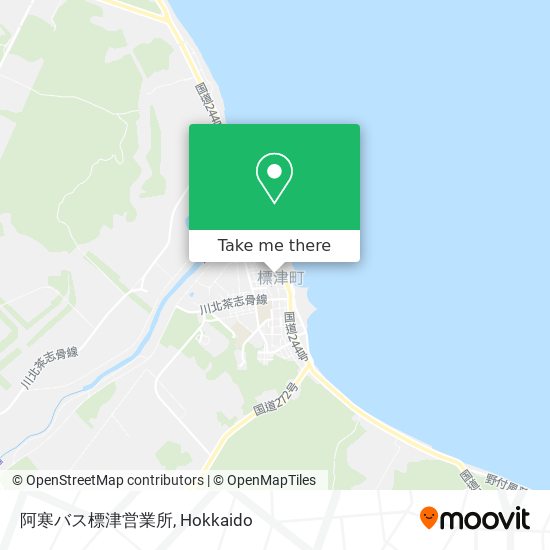 阿寒バス標津営業所 map