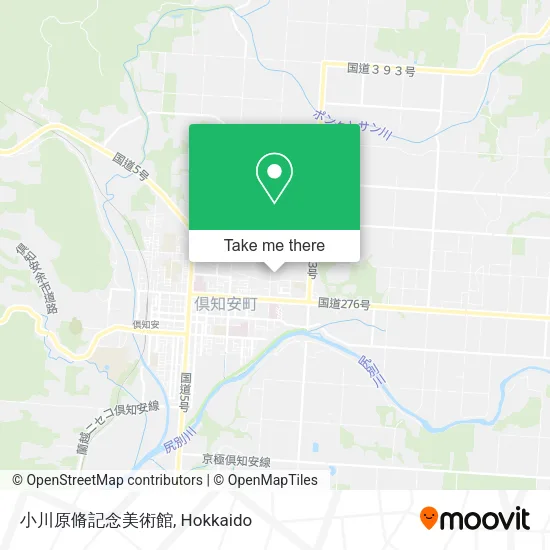 小川原脩記念美術館 map