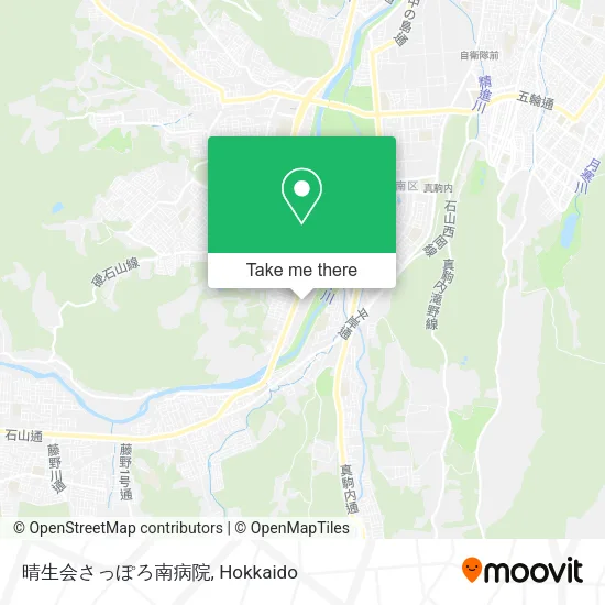 晴生会さっぽろ南病院 map