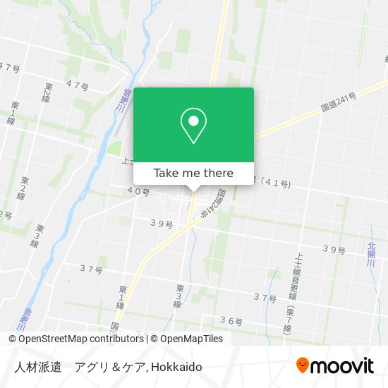 人材派遣　アグリ＆ケア map