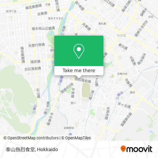 泰山熱烈食堂 map
