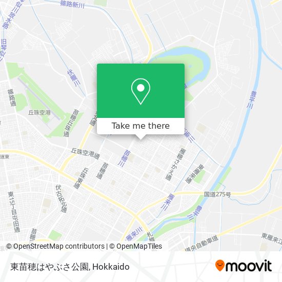 東苗穂はやぶさ公園 map