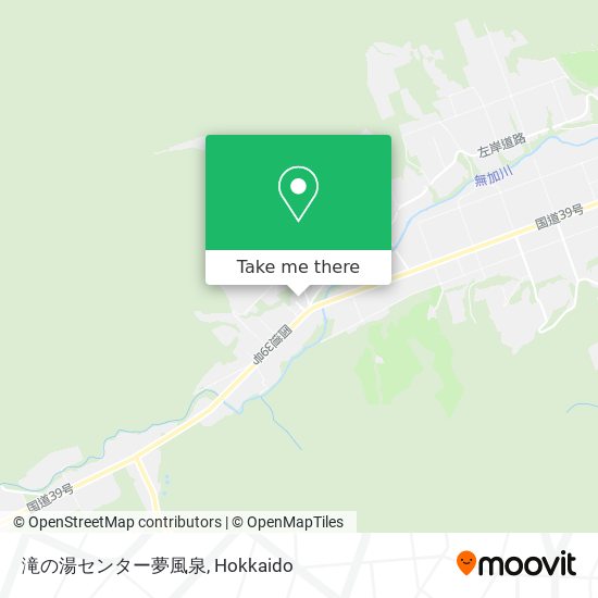 滝の湯センター夢風泉 map