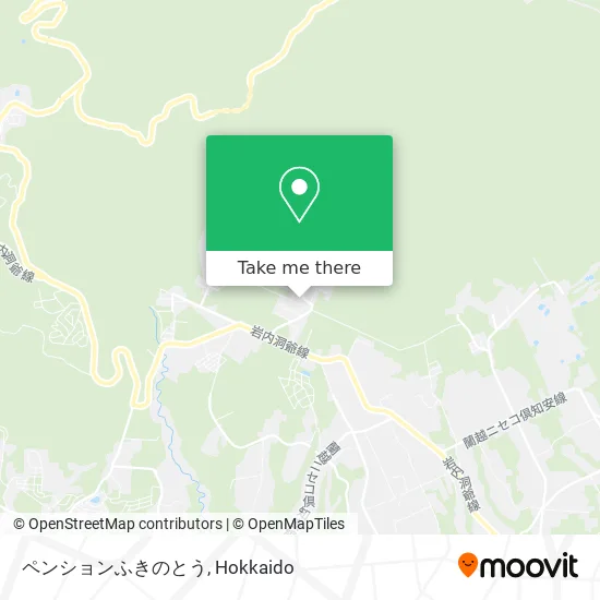 ペンションふきのとう map