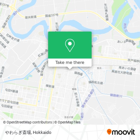 やわらぎ斎場 map