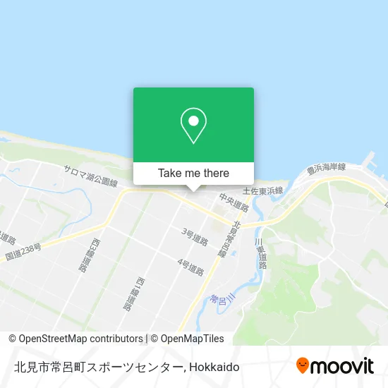 北見市常呂町スポーツセンター map