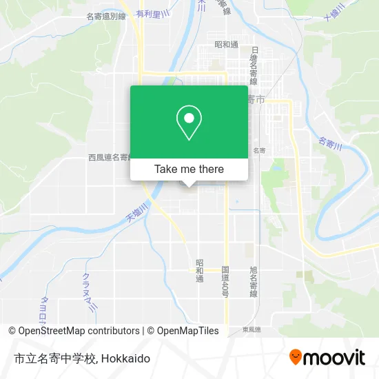 Nayoro Municipal Junior High School map