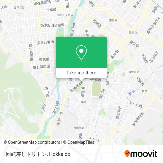 回転寿しトリトン map