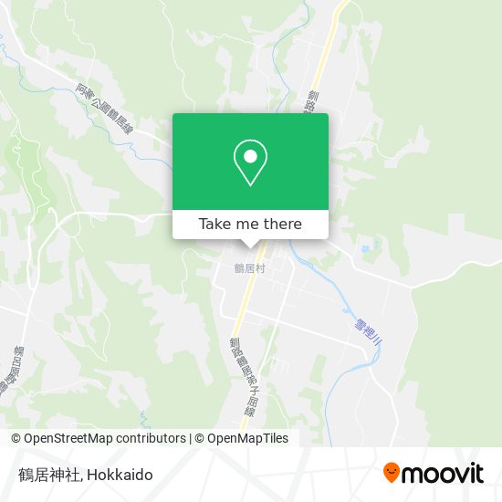 鶴居神社 map
