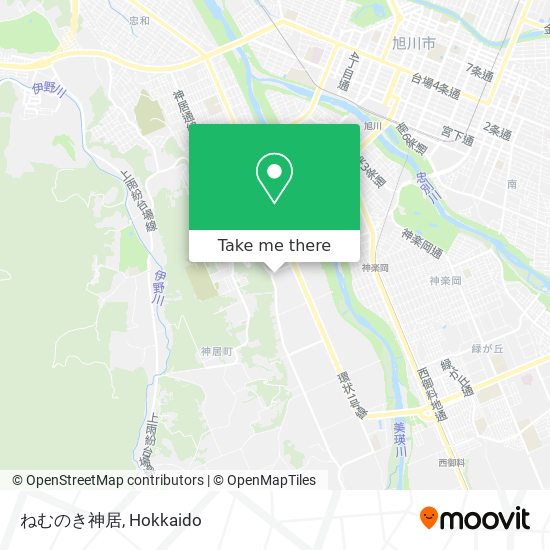ねむのき神居 map