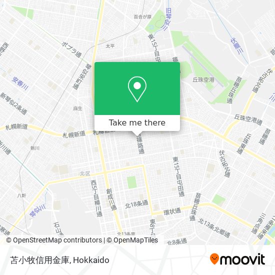 苫小牧信用金庫 map