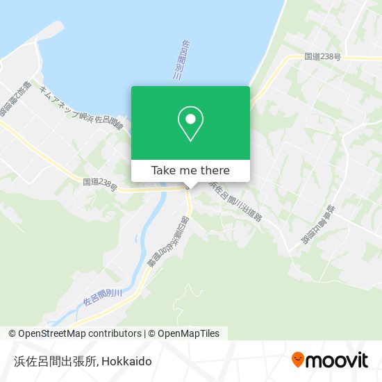 浜佐呂間出張所 map