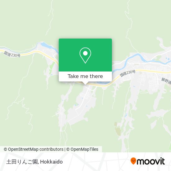 土田りんご園 map