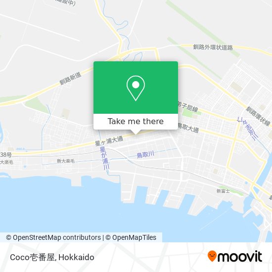 Coco壱番屋 map
