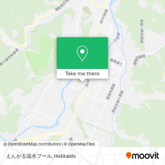 How To Get To えんがる温水プール In 遠軽町 By Bus