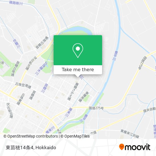 東苗穂14条4 map