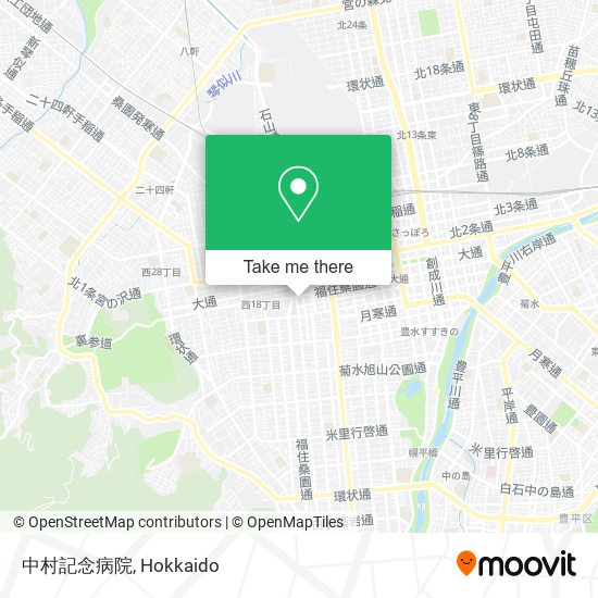 中村記念病院 map