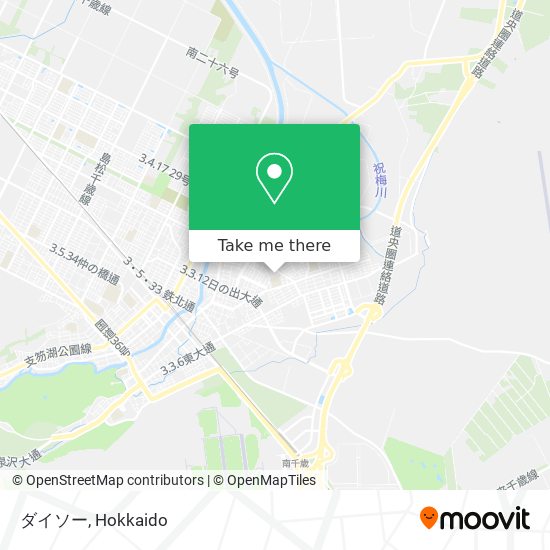 ダイソー map
