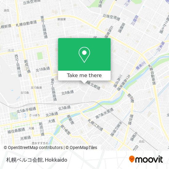 札幌ベルコ会館 map