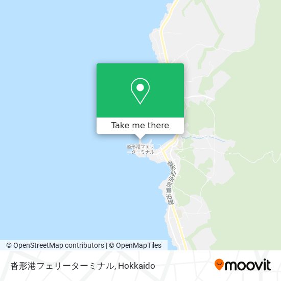 沓形港フェリーターミナル map