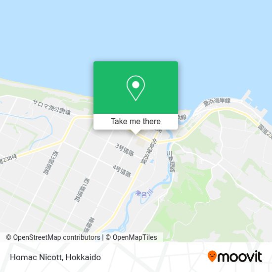 How To Get To ホーマックニコット In 北見市 By Bus