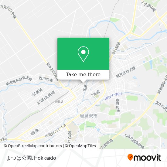 よつば公園 map