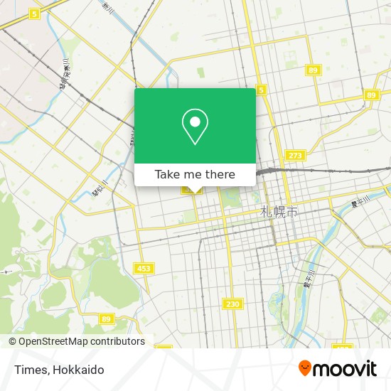 How To Get To Times In 札幌市 By Bus Moovit