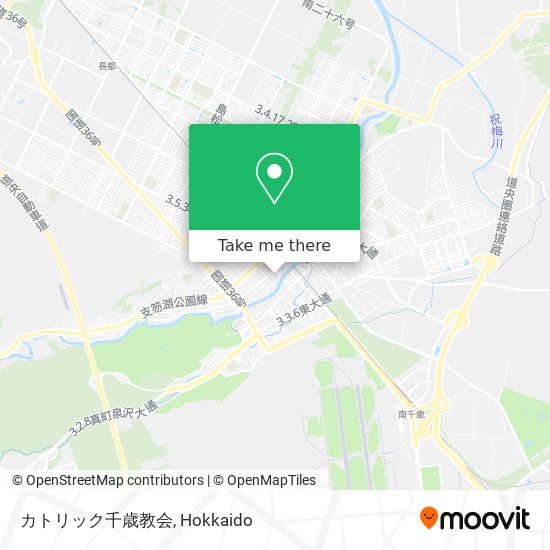 カトリック千歳教会 map