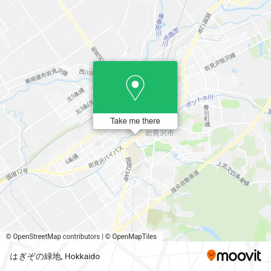 はぎぞの緑地 map