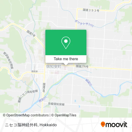 ニセコ脳神経外科 map