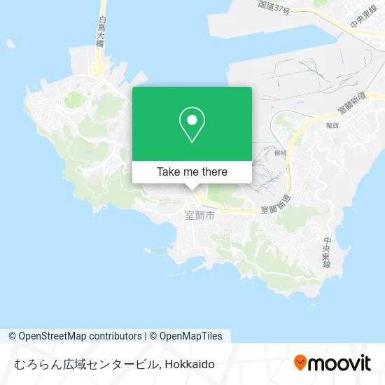 Muroran Wide Area Center Building map