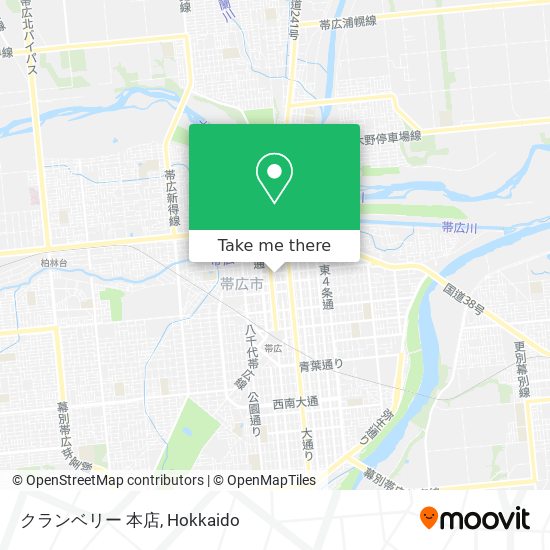 クランベリー 本店 map