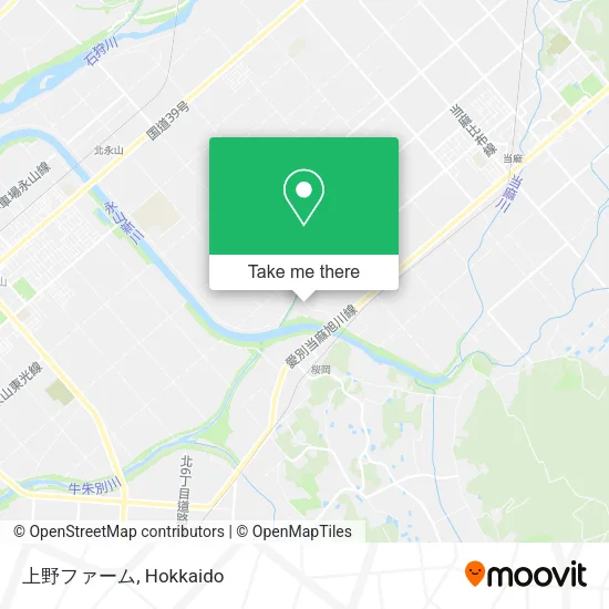 上野ファーム map