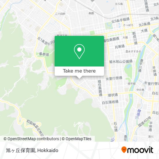 旭ヶ丘保育園 map
