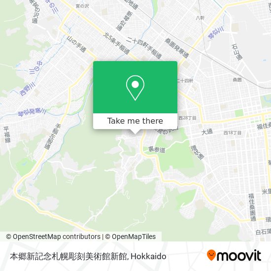 本郷新記念札幌彫刻美術館新館 map