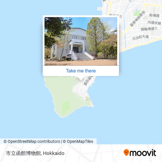 Hakodate City Museum map